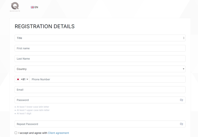 Registration Form Information