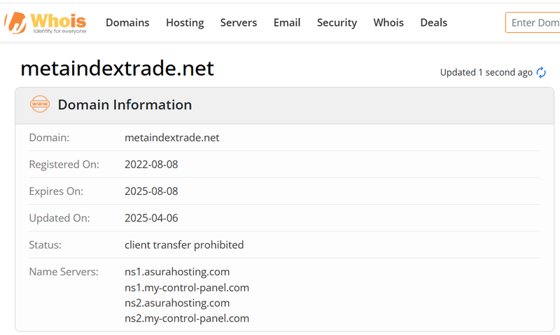 Whois Query Result