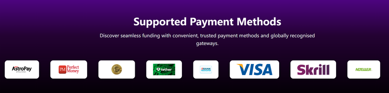 Deposit and Withdrawal Methods