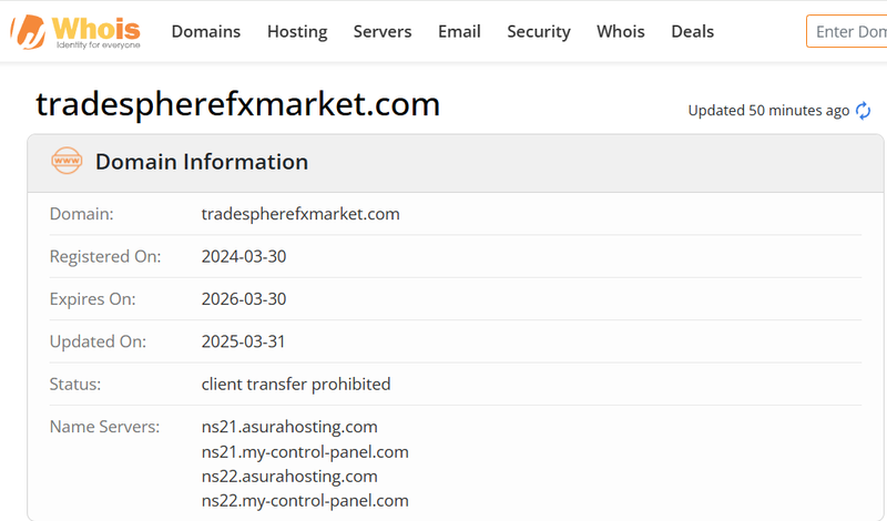 Whois Query Result