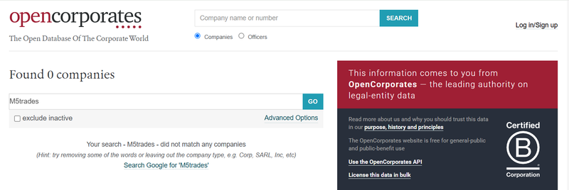 OpenCorporates