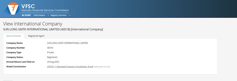 SLG Markets企业注册信息