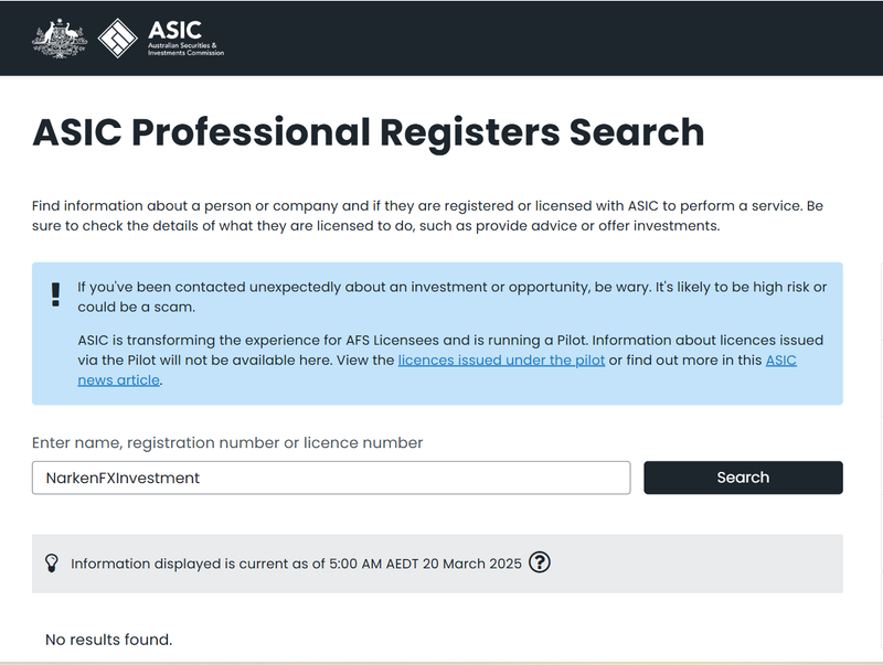 Australian Securities & Investments Commission(ASIC)