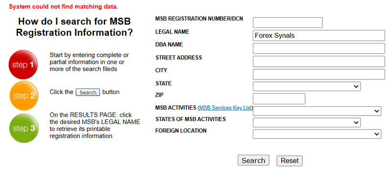 FinCEN Query Result