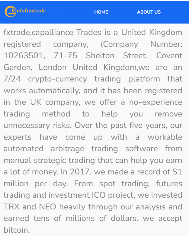 官网展示的英国实体注册信息