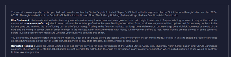Registration and Regulatory Information