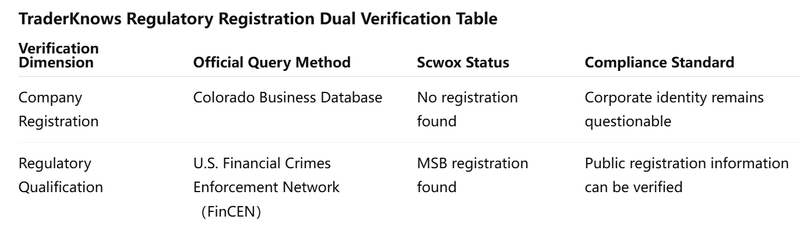 Dual Verification Table