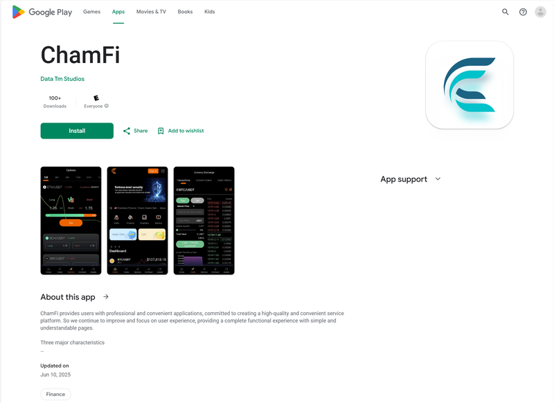 Phần mềm giao dịch Android