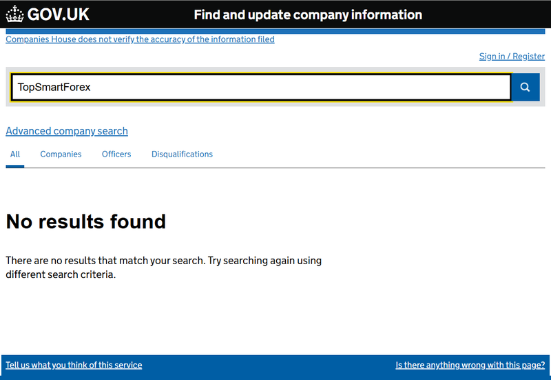 Companies House Query Result
