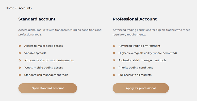 Account Types