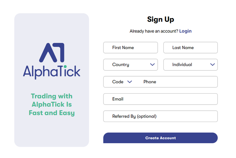 AlphaTick Register