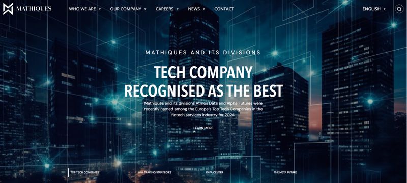 Mathiques的网页设计