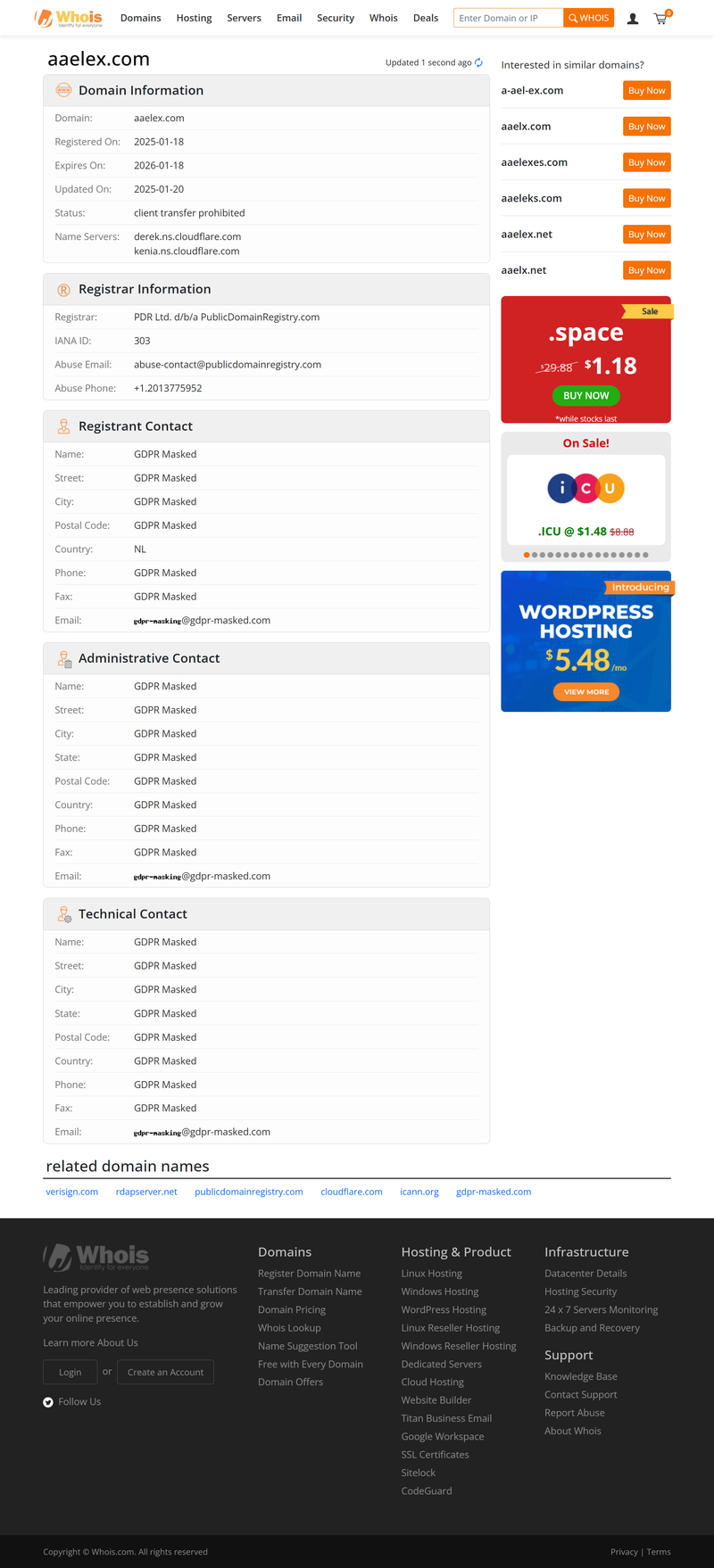 whois