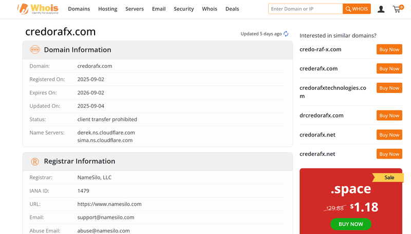 whois