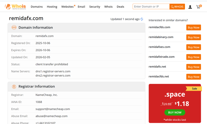 whois
