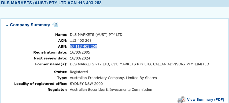 DLS Markets