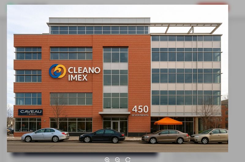 AI 사진으로 CLEANO IMEX INC가 미국에 있는 회사를 연상시킴