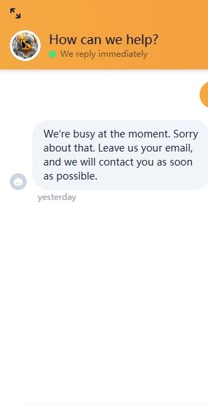 Customer Support of Real World Finance Trade