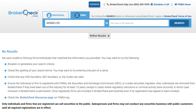 United States Financial Industry Regulatory Authority（FINRA）