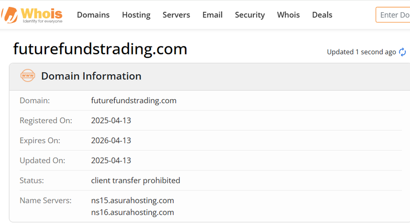 Whois Query Result