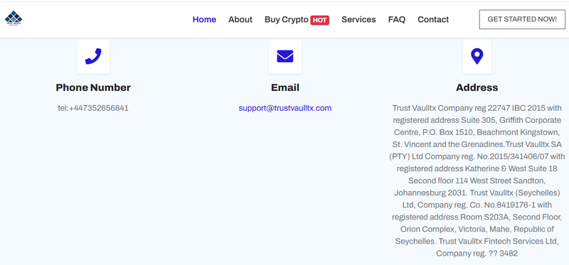 Platform's Claimed Company Information
