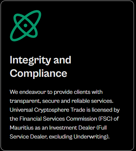 Universal Cryptosphere Trade